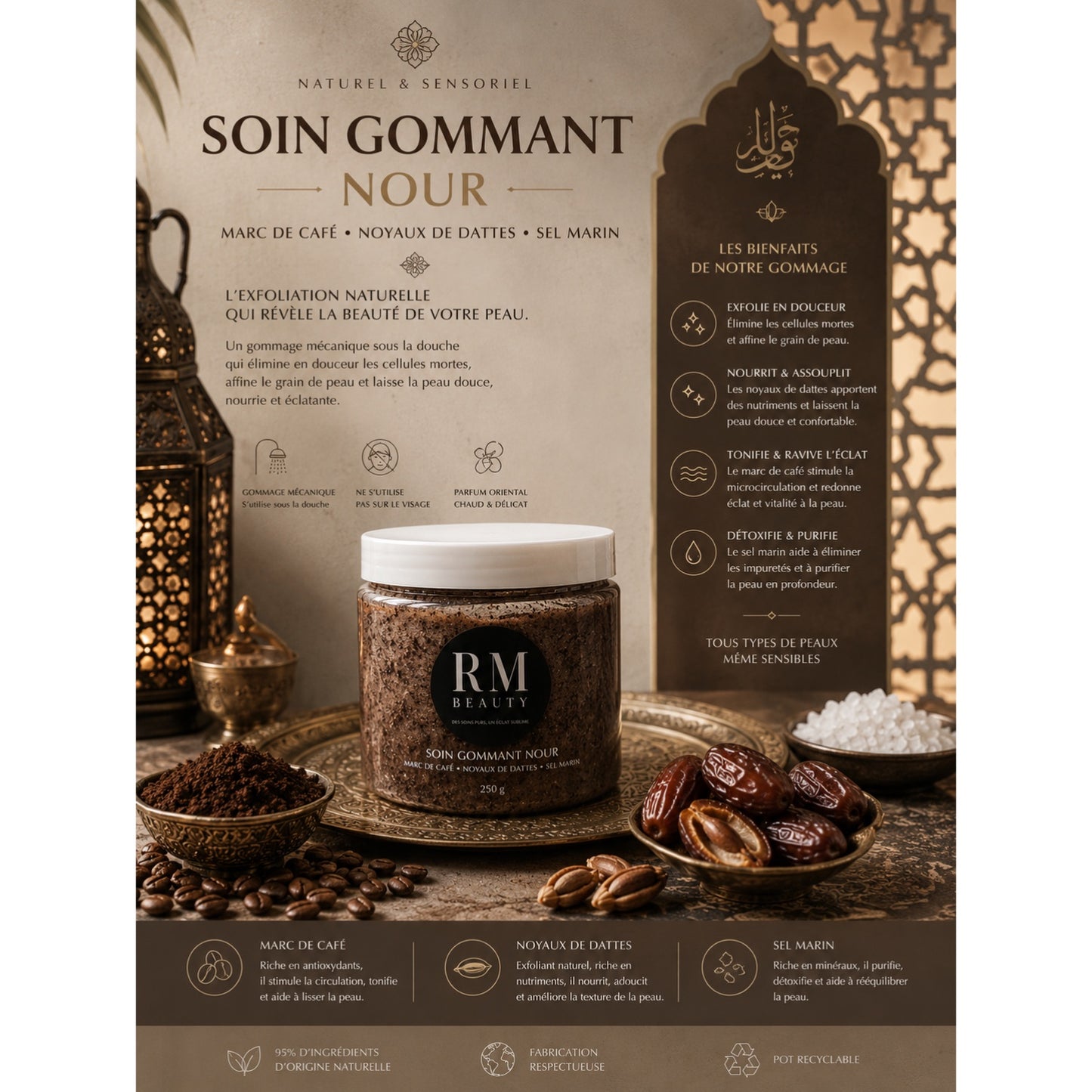 Soin gommant Nour