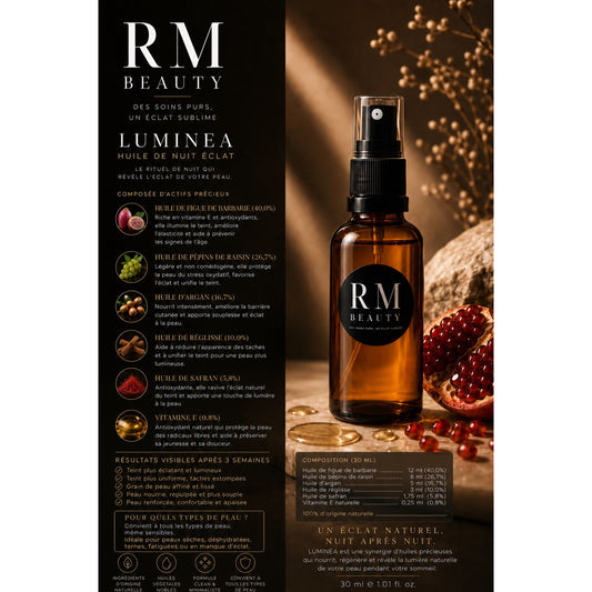 Huile visage Luminea