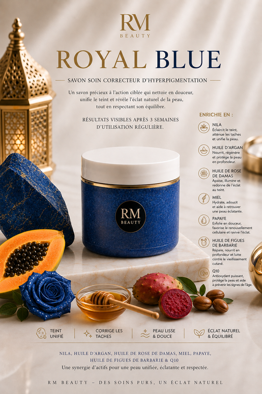 Savon soin Royal Blue 500 g