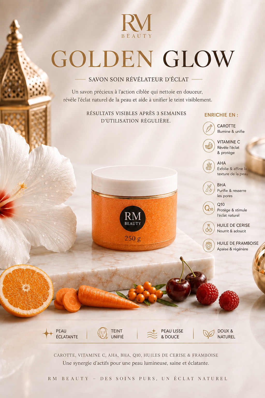 Golden Glow mini format 250 g