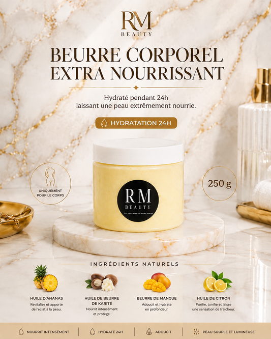 Beurre corporel extra nourrissant 250 g